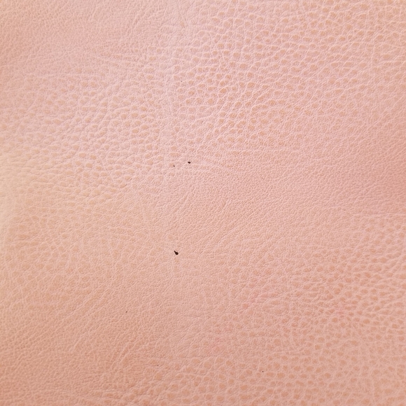 Pink Faux Leather Tote Bag with Tassels - Picture 11 of 13